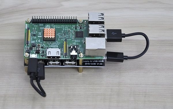 Raspberry Pi Raspberry Pi 7 Port Self Powered USB Hub