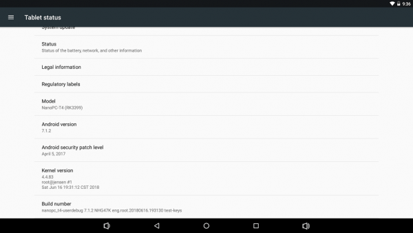 NanoPC T4 Android 3