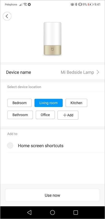 Mijia Lamp Setup 10