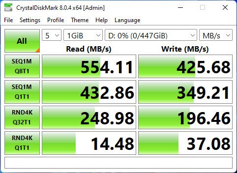 Quieter Hd3q Crystaldiskmark Ssd