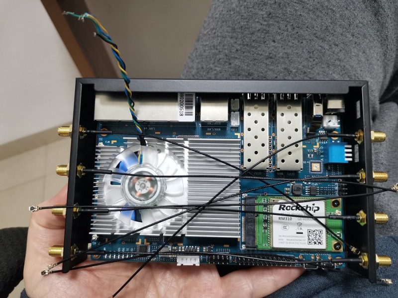 Banana Pi R3 Wifi Wires 1