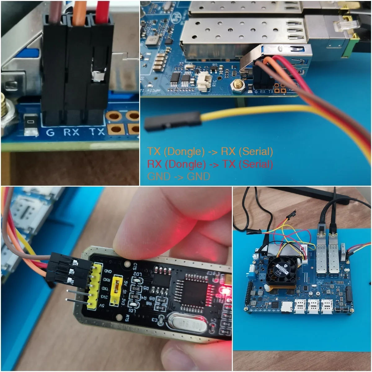 Bpi R4 Serial Connections