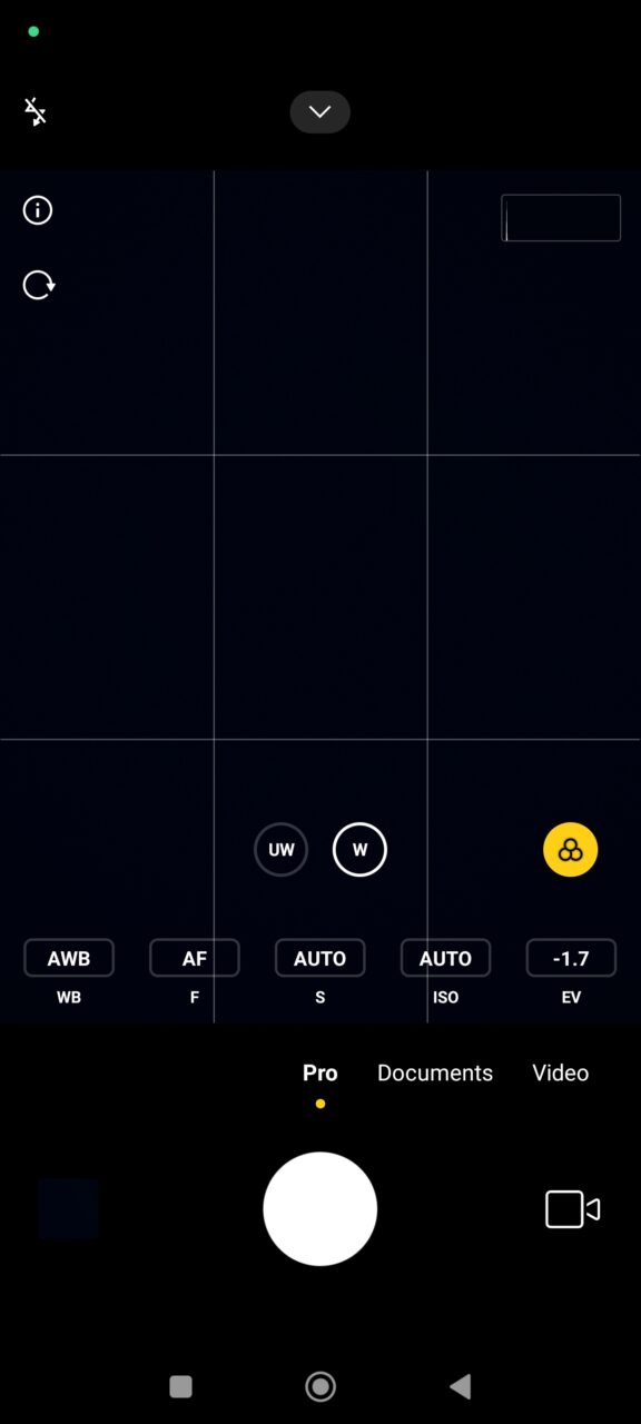 X6 Camera Settings 1