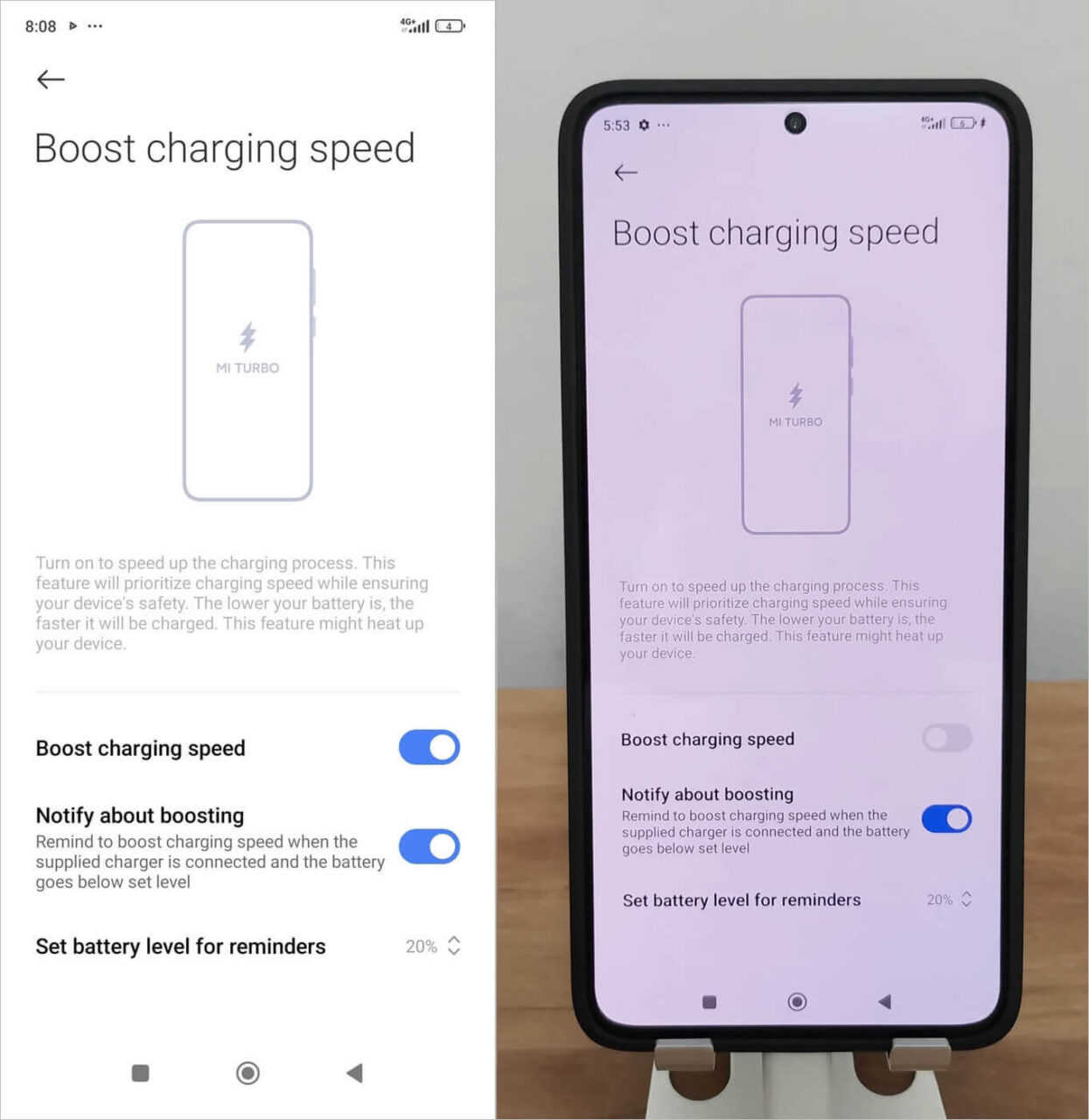 Poco F6 Pro Boost Charging Speed