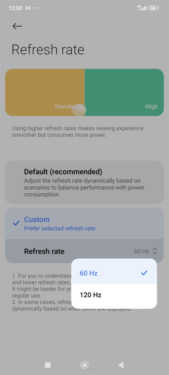 Poco F6 Pro Display Settings 2