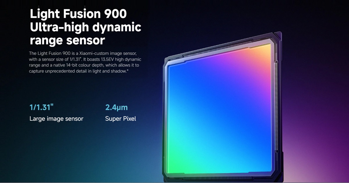 Xiaomi 14T Pro Light Fusion 900 Sensor