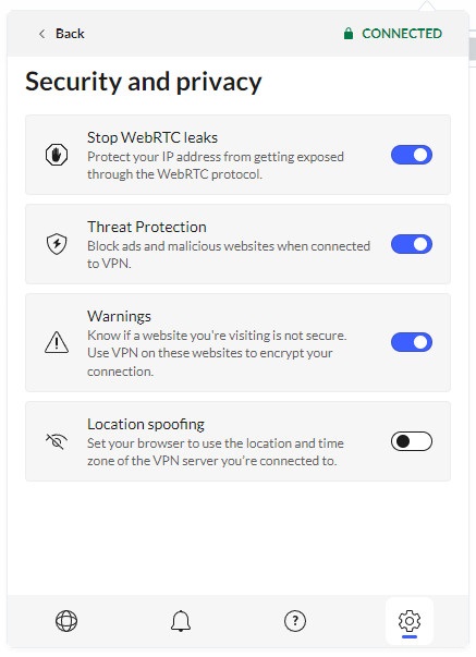 NordVPN Browser Addon 1