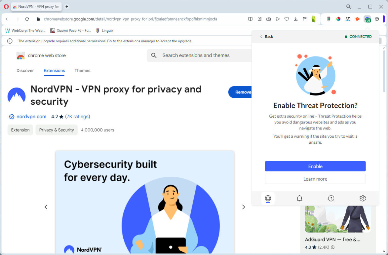 NordVPN Browser Extensions