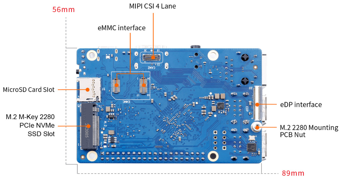 OrangePi 4A Layout2