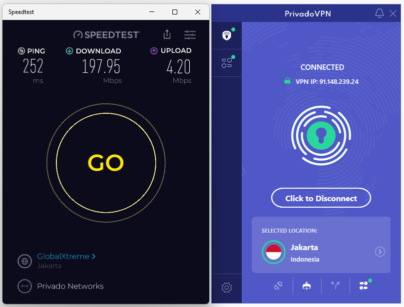 PrivadoVPN Indonesia