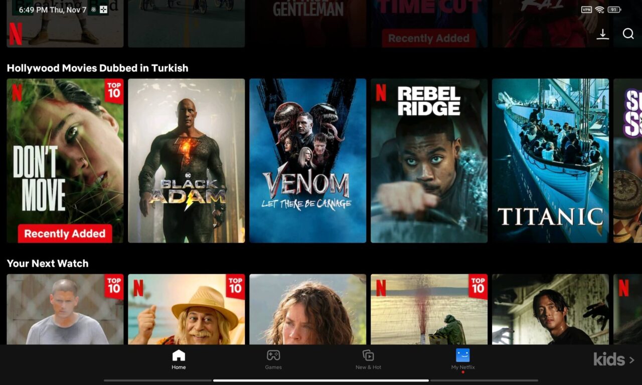 PrivadoVPN Unblock Netflix Turkey