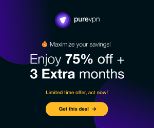 PureVPN Banner