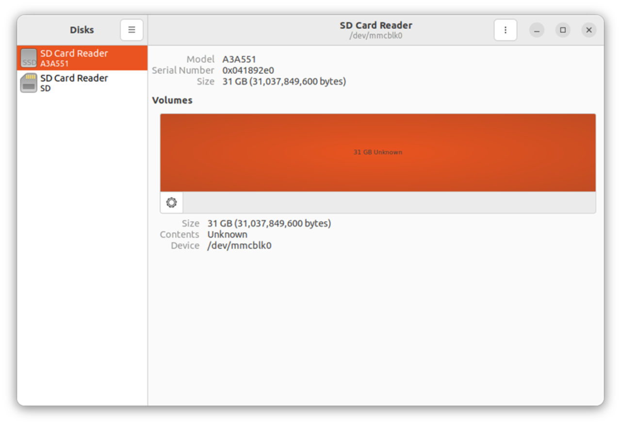 Orange Pi 4A MMC Test 1