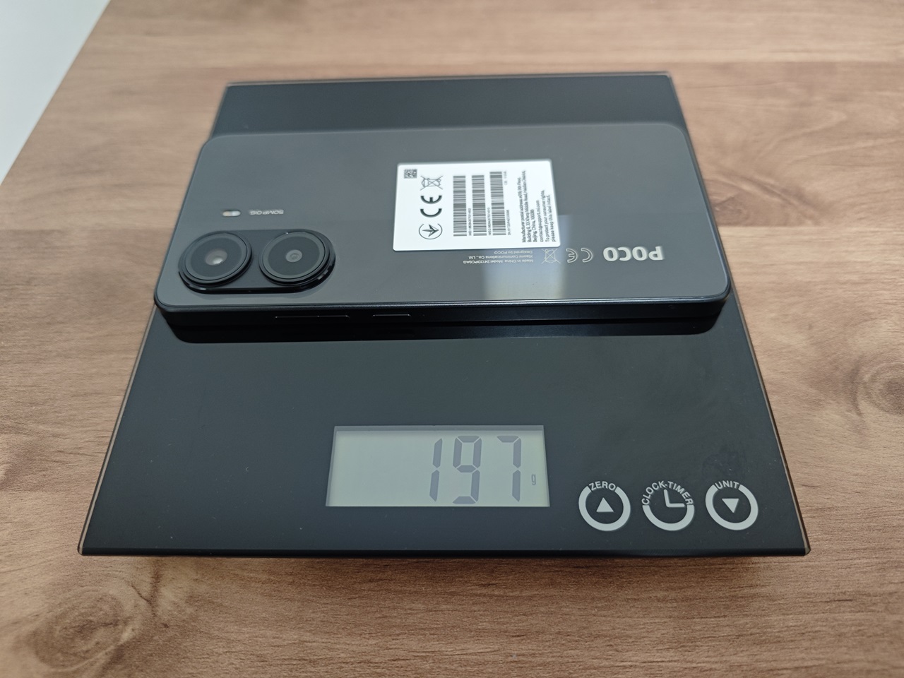 Poco X7 Pro Weight